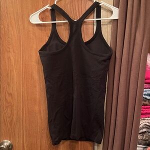 lululemon athletica Black Racerback Tank Top
